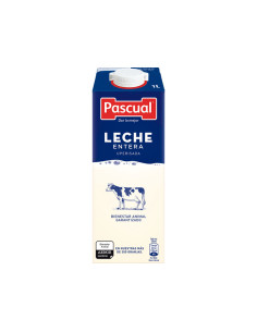 CAJA 6 BRICKS LECHE PASCUAL ENTERA 1L