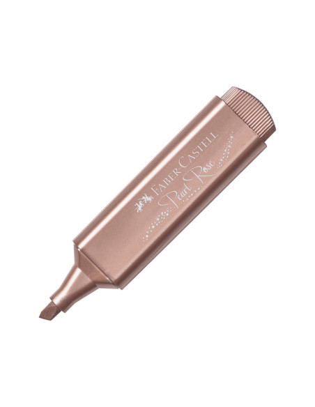 FABER CASTELL MARCADOR TEXTLINER 46 METÁLICO ORO ROSA