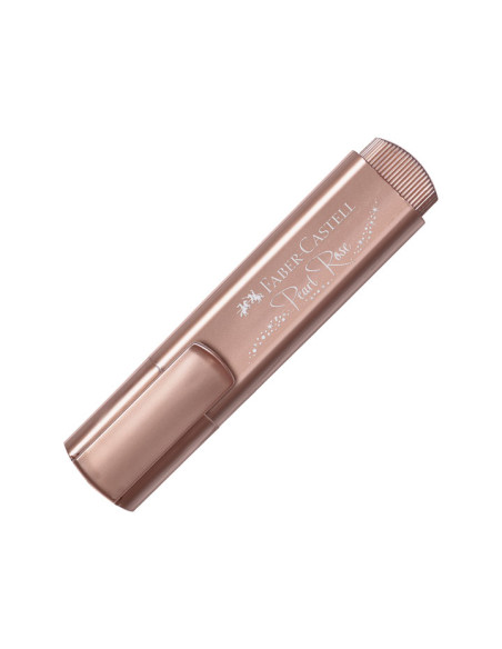 FABER CASTELL MARCADOR TEXTLINER 46 METÁLICO ORO ROSA