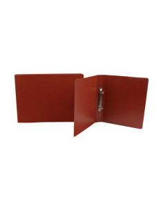 CARPETA DE ANILLAS FABRISA CARTÓN CUERO F APAISADO 2-40mm