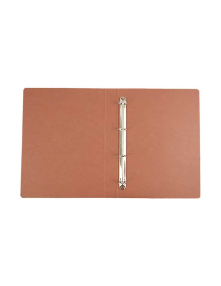 CARPETA DE ANILLAS FABRISA CARTÓN CUERO F 4-25mm