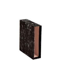 CAJETÍN GRAFOPLAS ECOCLASSIC A4 JASPEADO NEGRO