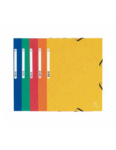 PACK 10 CARPETAS DE GOMAS EXACOMPTA CON SOLAPAS