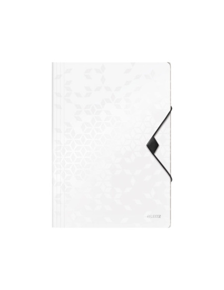 CARPETA de GOMAS y SOLAPAS LEITZ WOW PP A4 BLANCO