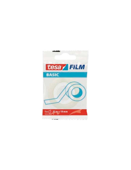 CINTA ADHESIVA TESA FILM BASIC 33mx19mm