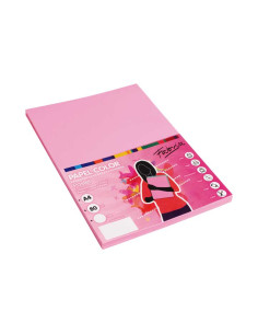 PAQUETE 100h PAPEL COLORES FABRISA A4 80gr