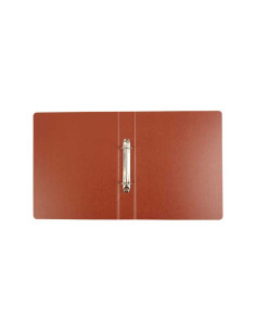 CARPETA DE ANILLAS FABRISA CARTÓN CUERO A5 APAISADO 2-40mm