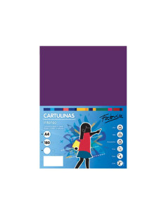PAQUETE 50h CARTULINA FABRISA A4 180gr