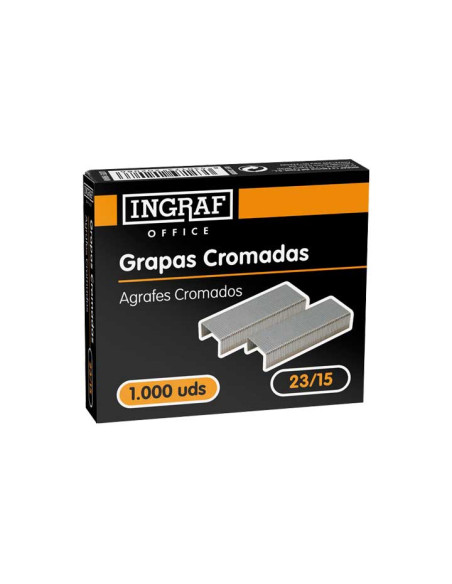 CAJA 1000 GRAPAS 2315 GALVANIZADAS
