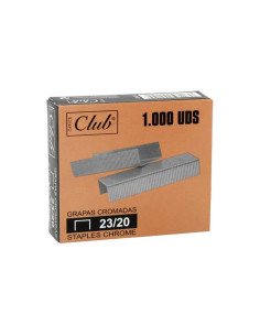 CAJA 1000 GRAPAS OFFICE CLUB 2320 GALVANIZADAS