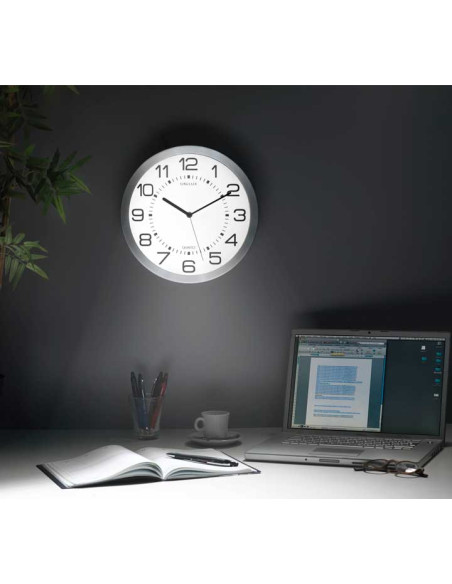 RELOJ DE PARED UNILUX MOON RETROILUMINADO