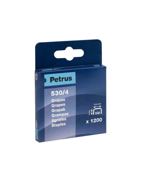 CAJA 1200 GRAPAS PETRUS 5304mm