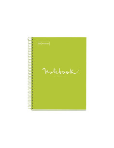 CUADERNO MIQUEL RIUS NOTEBOOK 1 ESPIRAL EMOTIONS 80h A4 HORIZONTAL INTENSOS