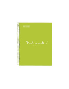 CUADERNO MIQUEL RIUS NOTEBOOK 5 EMOTIONS CARTÓN 120h A4 5x5 INTENSOS