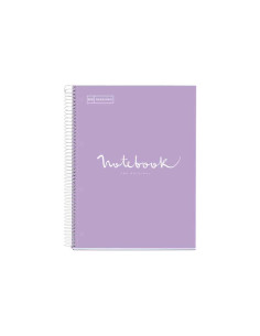 CUADERNO MIQUEL RIUS NOTEBOOK 5 EMOTIONS CARTÓN 120h A4 HORIZONTAL PASTEL