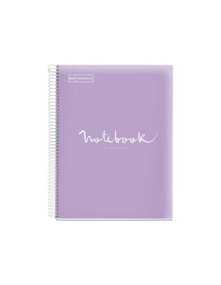 CUADERNO MIQUEL RIUS NOTEBOOK 5 EMOTIONS 120h A4 PASTEL