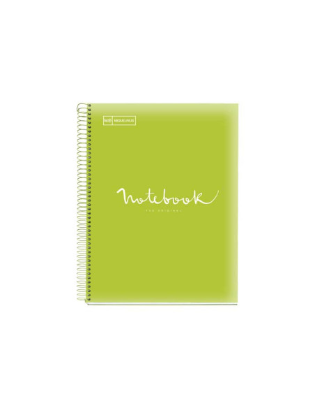 CUADERNO MIQUEL RIUS NOTEBOOK 5 EMOTIONS 120h A4 INTENSOS