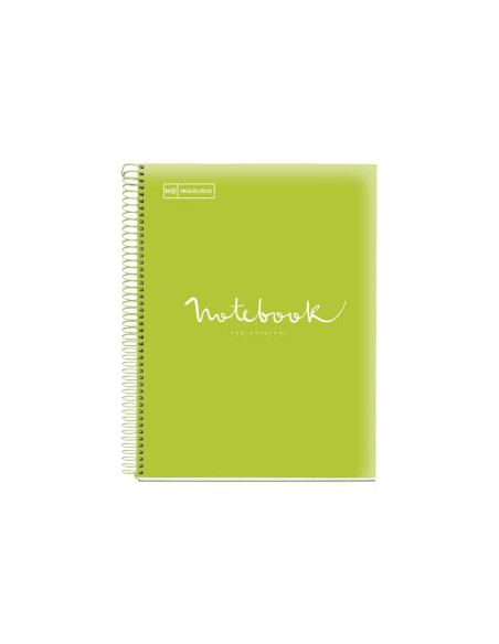 CUADERNO MIQUEL RIUS NOTEBOOK 5 EMOTIONS 120h A4 HORIZONTAL INTENSOS