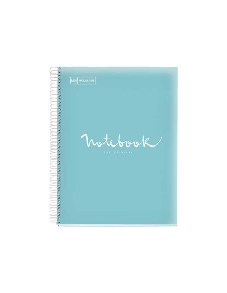 CUADERNO MIQUEL RIUS NOTEBOOK 8 EMOTIONS 200h A4 5x5