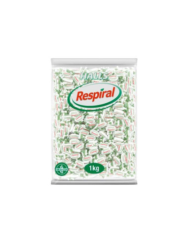 BOLSA CARAMELOS RESPIRAL EUCALIPTUS MENTOL 1Kg