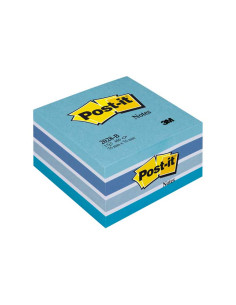 CUBO 450h NOTAS POST-IT REPOSICIONABLES 76x76mm AZUL PASTEL