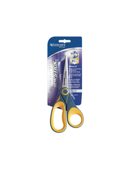 TIJERAS WESTCOTT TITANIUM NITRIDE BONDED NON STICK 8