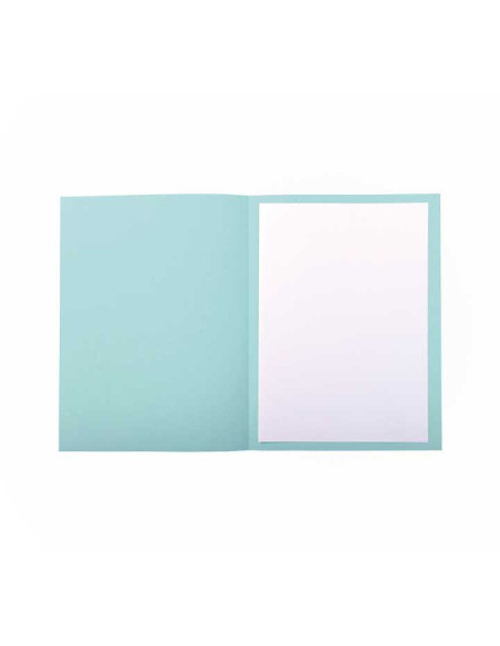 SUBCARPETA EXACOMPTA FOREVER IMPRESAS 220g A4 AZUL CLARO PAQUETE de 50