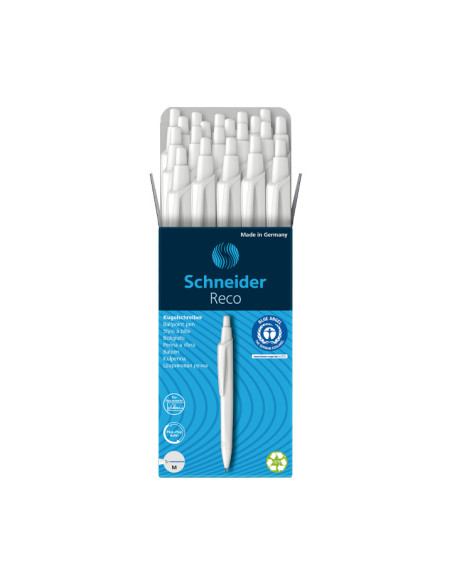 BOLÍGRAFO SCHNEIDER RECO M TINTA AZUL
