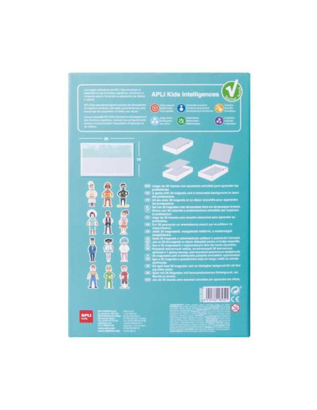 JUEGO MAGNETICO APLI PROFESIONES 36 PIEZAS