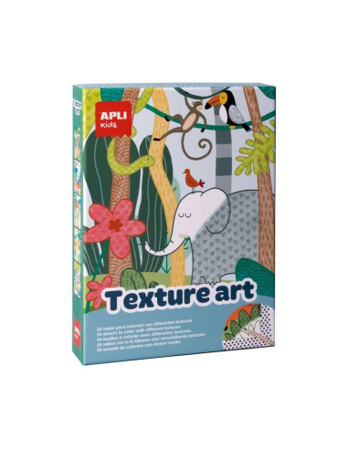 KIT COLOREAR APLI KIDS TEXTURE ART
