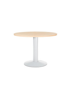 MESA DE REUNIÓN CIRCULAR ROCADA MEETING ESTRUCTURA BLANCA