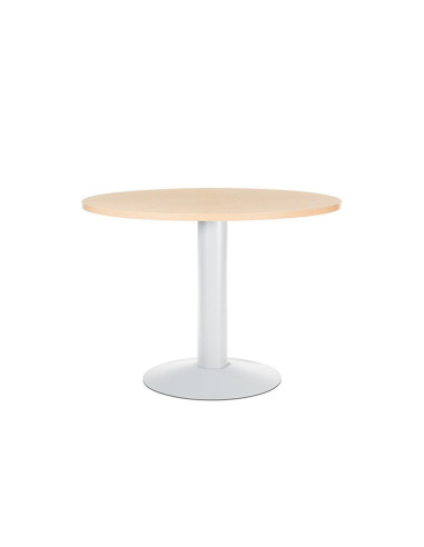 MESA DE REUNIÓN CIRCULAR ROCADA MEETING ESTRUCTURA BLANCA