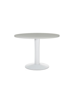 MESA DE REUNIÓN CIRCULAR ROCADA MEETING ESTRUCTURA BLANCA 2