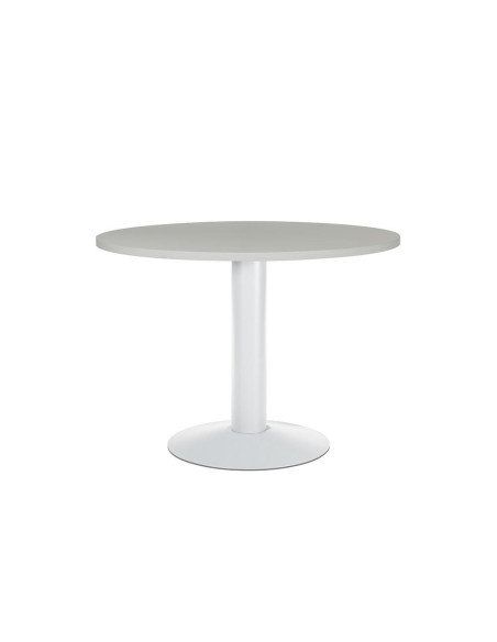 MESA DE REUNIÓN CIRCULAR ROCADA MEETING ESTRUCTURA BLANCA