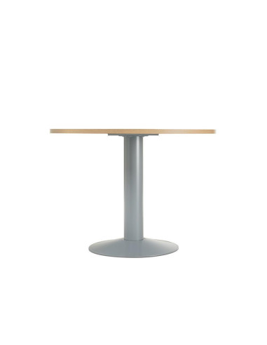 MESA DE REUNIÓN CIRCULAR ROCADA MEETING ESTRUCTURA BLANCA