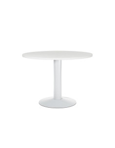 MESA DE REUNIÓN CIRCULAR ROCADA MEETING ESTRUCTURA BLANCA