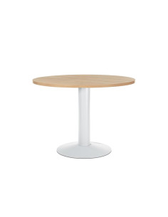 MESA DE REUNIÓN CIRCULAR ROCADA MEETING ESTRUCTURA BLANCA