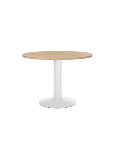 MESA DE REUNIÓN CIRCULAR ROCADA MEETING ESTRUCTURA BLANCA