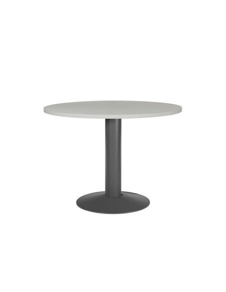 MESA DE REUNIÓN CIRCULAR ROCADA MEETING ESTRUCTURA ANTRACITA