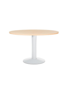 MESA DE REUNIÓN CIRCULAR ROCADA MEETING ESTRUCTURA BLANCA 2