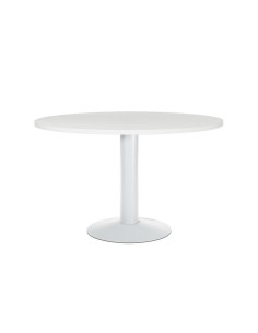 MESA DE REUNIÓN CIRCULAR ROCADA MEETING ESTRUCTURA BLANCA 2