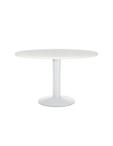 MESA DE REUNIÓN CIRCULAR ROCADA MEETING ESTRUCTURA BLANCA