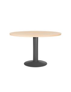 MESA DE REUNIÓN CIRCULAR ROCADA MEETING ESTRUCTURA ANTRACITA 2