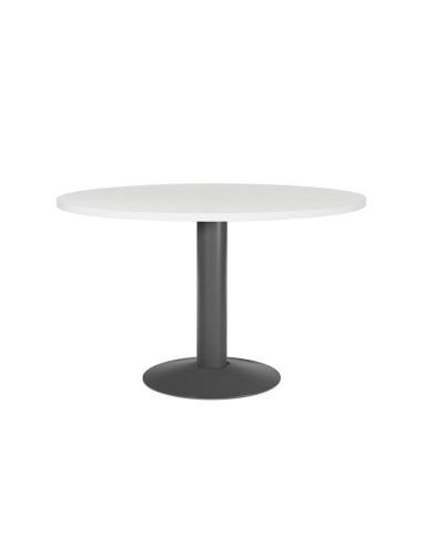 MESA DE REUNIÓN CIRCULAR ROCADA MEETING ESTRUCTURA ANTRACITA