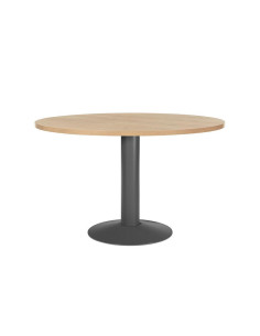 MESA DE REUNIÓN CIRCULAR ROCADA MEETING ESTRUCTURA ANTRACITA 2