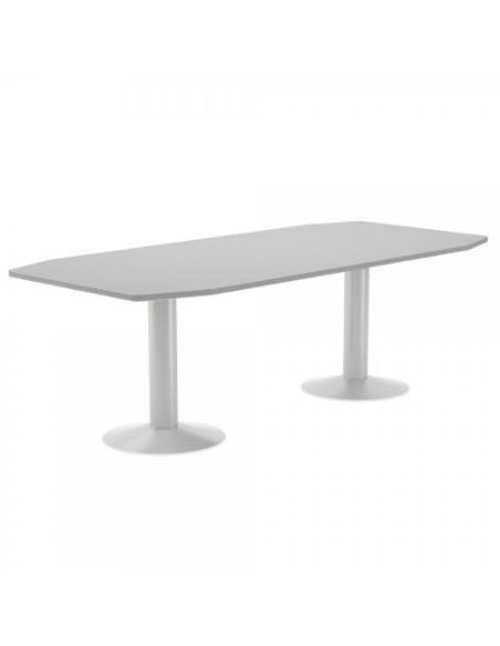 MESA REUNIÓN ROCADA MEETING 220x100cm ESTRUCTURA BLANCA