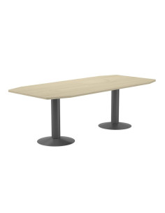 MESA REUNIÓN ROCADA MEETING 220x100cm ESTRUCTURA ANTRACITA