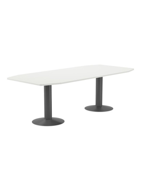 MESA REUNIÓN ROCADA MEETING 220x100cm ESTRUCTURA ANTRACITA