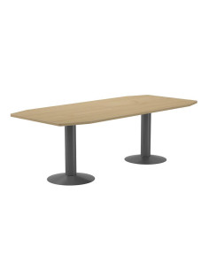 MESA REUNIÓN ROCADA MEETING 220x100cm ESTRUCTURA ANTRACITA