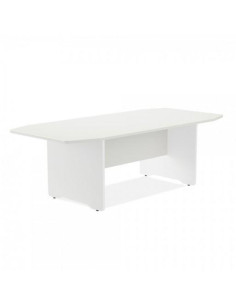 MESA REUNIÓN ROCADA MEETING 220x100cm ESTRUCTURA PANEL BLANCO